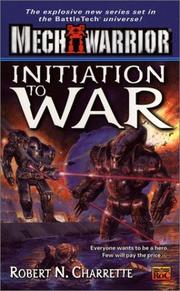 Cover of: Initiation to war