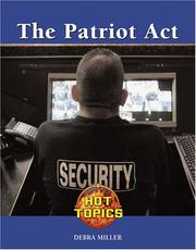 Cover of: The Patriot Act (Hot Topics)