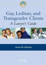 Gay, lesbian, and transgender clients by Joan M. Burda