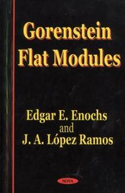 Cover of: Gorenstein Flat Modules