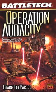 Cover of: Operation audacity