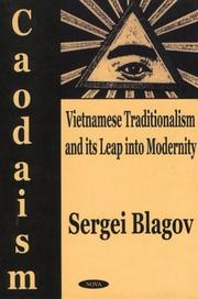 Cover of: Caodaism by Sergei Blagov