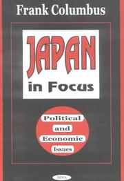 Cover of: Japan in Focus: Political and Economic Issues