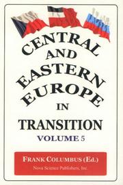 Cover of: Central and Eastern Europe in Transition by Frank H. Columbus