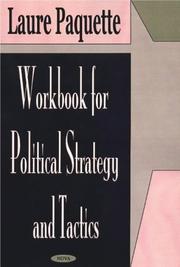 Cover of: Workbook for Political Strategy and Tactics