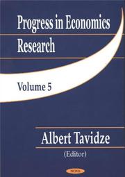 Cover of Progress in Economics Research