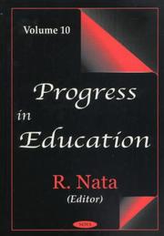 Cover of: Progress in Education by R. Nata, R. Nata