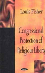 Cover of: Congressional Protection of Religious Liberty