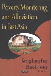 Cover of: Poverty Monitoring and Alleviation in East Asia