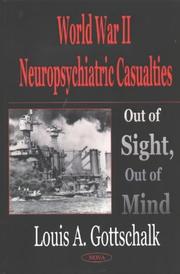Cover of: World War II: Neuropsychiatric Casualties, Out of Sight, Out of Mind