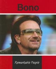 Cover of: Bono (Remarkable People)