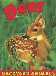 Cover of: Deer (Backyard Animals) by Christine Webster, Christine Webster