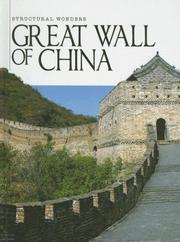 Cover of: Great Wall of China (Structural Wonders)