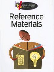 Cover of: Reference Materials (Social Studies Essential Skills)