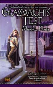 Cover of: The glasswrights' test