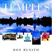 Cover of: Temples: A Photographic Journey of Temples, Lands And People
