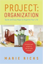 Cover of: Project: Organization
