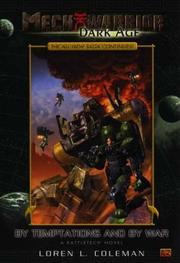 Cover of: By temptations and by war: a Battletech novel