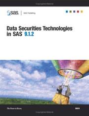 Cover of: Data Security Technologies in SAS 9.1.2