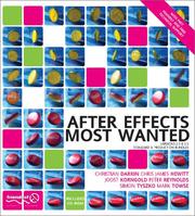 Cover of: After Effects Most Wanted by Christian Darkin, Chris James Hewitt, Joost Korngold, Peter Reynolds, Mark Towse, Simon Tyszko, Christian Darken, Chris Hewitt