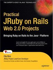 Cover of: Practical JRuby on Rails Web 2.0 Projects by Ola Bini