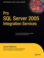 Cover of: Pro SQL Server 2005 Integration Services