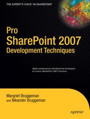 Pro sharepoint 2007 development techniques