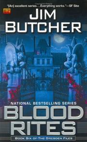 Cover of: Blood rites: A Novel of the Dresden Files