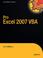 Cover of: Pro Excel 2007 VBA (Pro)