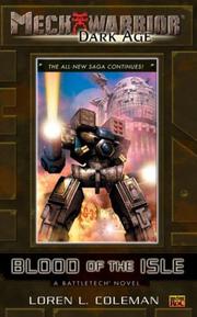 Cover of: Blood of the isle: a Battletech novel