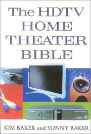 Cover of: The Hdtv Home Theater Bible