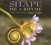 Cover of: Shape Me a Rhyme by Jane Yolen