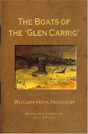 Cover of: The Boats of the Glen Carrig by William Hope Hodgson