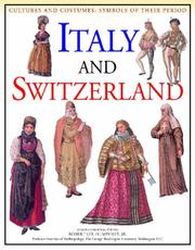 Cover of Italy and Switzerland (Cultures and Costumes)