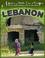 Cover of: Lebanon (Modern Middle East Nations and Their Strategic Place in the World)