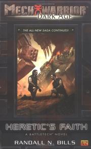 Cover of: Heretic's faith: a Battletech novel