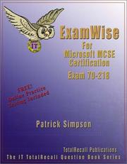 ExamWise For MCP / MCSE Certification by Patrick Simpson