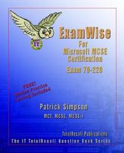 Cover of: ExamWise For MCP / MCSE Certification: Security for a Microsoft Windows 2000 Network Exam 70-220 (ExamWise)