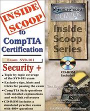 Cover of: InsideScoop to Security+ Technology Exam SY0-101 (With BFQ CD-ROM Exam) (InsideScoop)