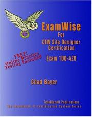 Cover of: ExamWise For Exam 1D0-420 CIW Site Designer Certification (With Online Exam) (ExamWise)