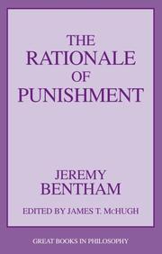 Cover of: Rationale of Punishment