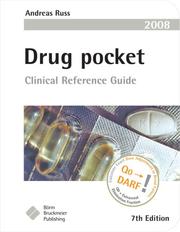 Cover of: Drug pocket 2008 by Andreas Russ