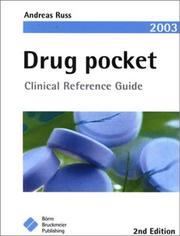 Cover of: Drug Pocket by Andreas Russ