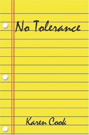 Cover of: No Tolerance