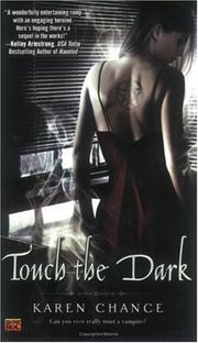 Cover of: Touch the Dark (Cassandra Palmer Series, Book 1)