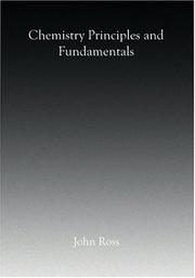 Cover of: Chemistry Principles and Fundamentals