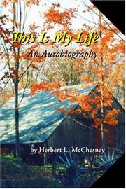Cover of: This Is My Life | Herbert L. McChesney