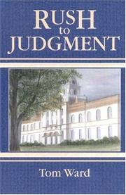 Cover of: Rush to Judgment