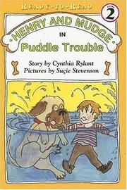 Cover of: Henry and Mudge in Puddle Trouble (Henry and Mudge) by Cynthia Rylant, Jean Little