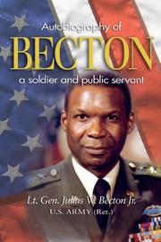 Cover of: Becton by Julius W., Jr., Lt. Gen Becton